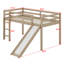 Structure de lit simple avec glissade Loft-107225025