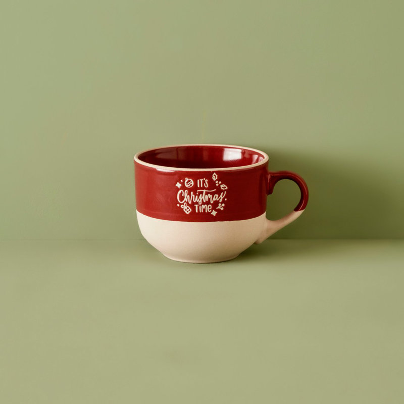Tasse festive rouge Chris