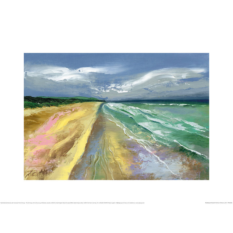 Portstewart Strand II 1 Piece Painting, 30cm H x 40cm W x 0.1cm D