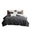 Ensemble de courtepointe en coton brodé 3 pièces noir / grand-117517785-117517788
