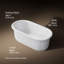 Baignoire autoportante Claude par Studio McGee