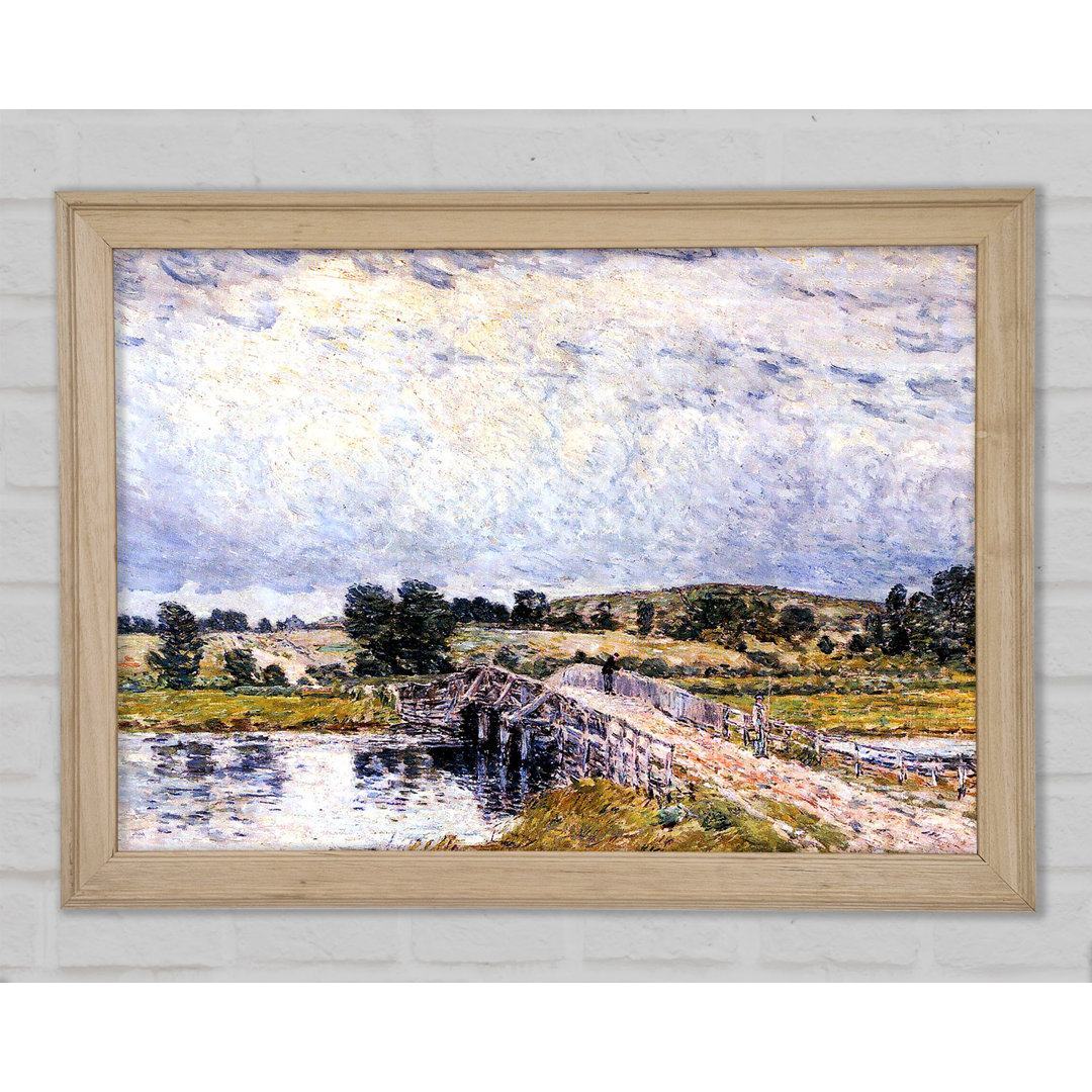 Hassam Die Brücke von Old Lyme - Druck