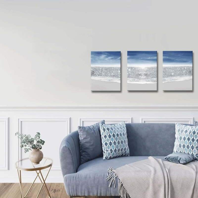 3 Piece Wrapped Canvas Wall Art