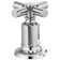 Invari™ Widespread Lavatory Faucet with Angled Spout - Less Handles