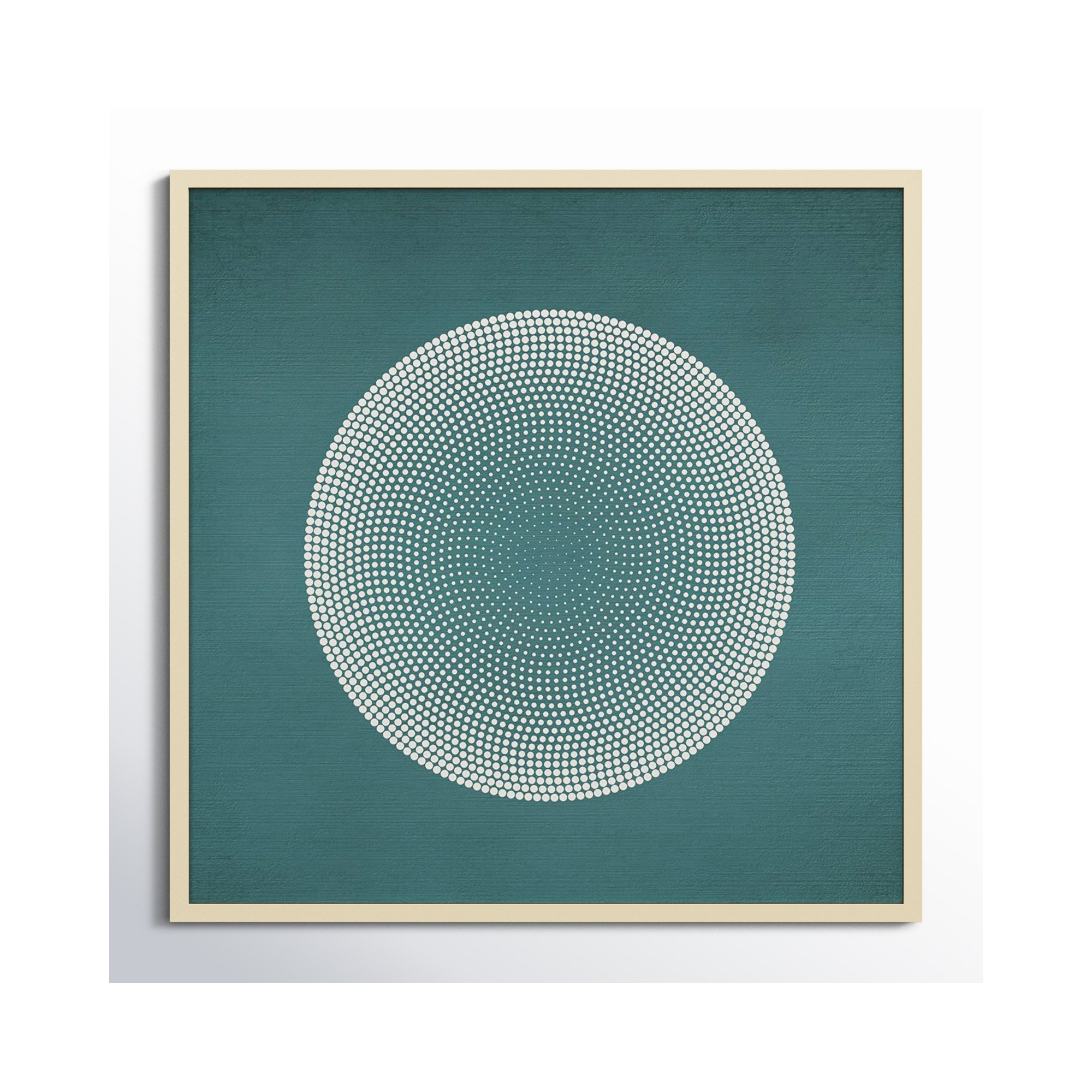 Circles by Incado, 33" H x 33" W x 1" D, Brown