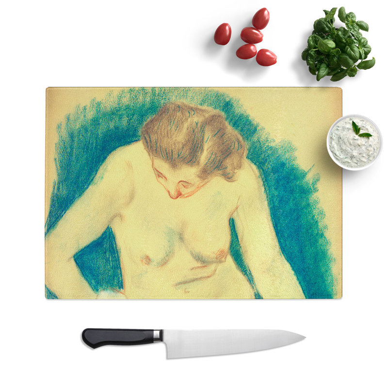 Seated Nude by Paul Gauguin Chopping Board, 0.4cm H x 20cm W x 28.5cm L