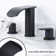 Widespread 2-handle Bathroom Faucet with Drain Assembly