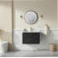 Meuble-lavabo mural simple 30 po avec lavabo en céramique-1268850774