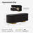 Nettie 54" Modern Velvet Boucle Upholstered Tufted Storage Bench with Gold-finished Metal Legs-1411575422