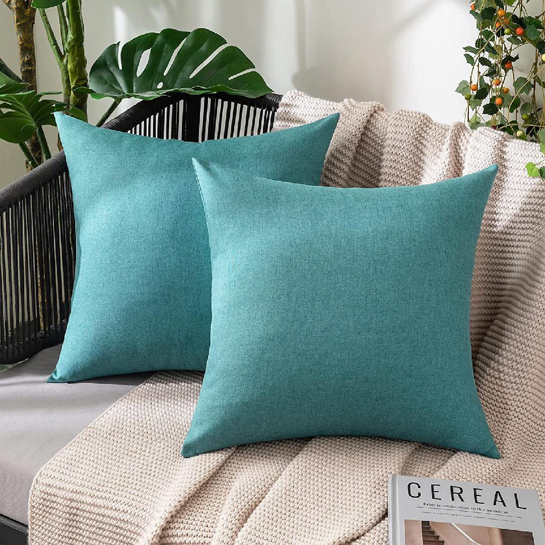 Waterproof throw clearance pillows