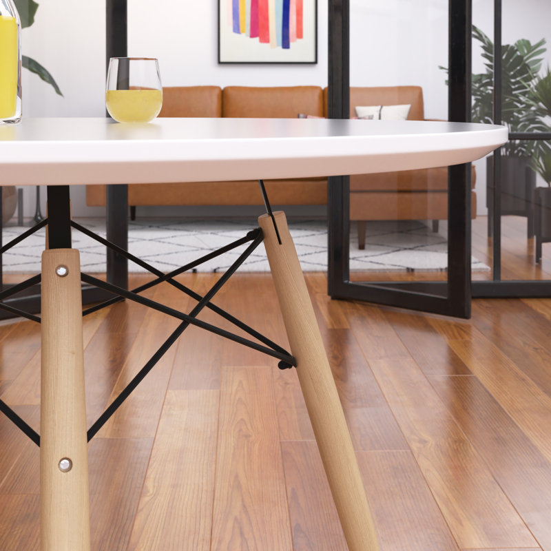 Ensemble repas pour 4 personnes Balmorhea, Noir