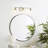 Modern Nickel Bathroom Vanity Light with Clear Shade Vanity Light Fixture without Light