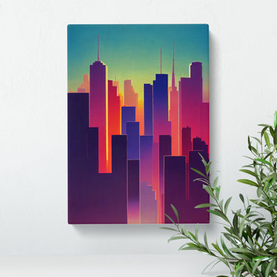 Bright City Skyline - Print