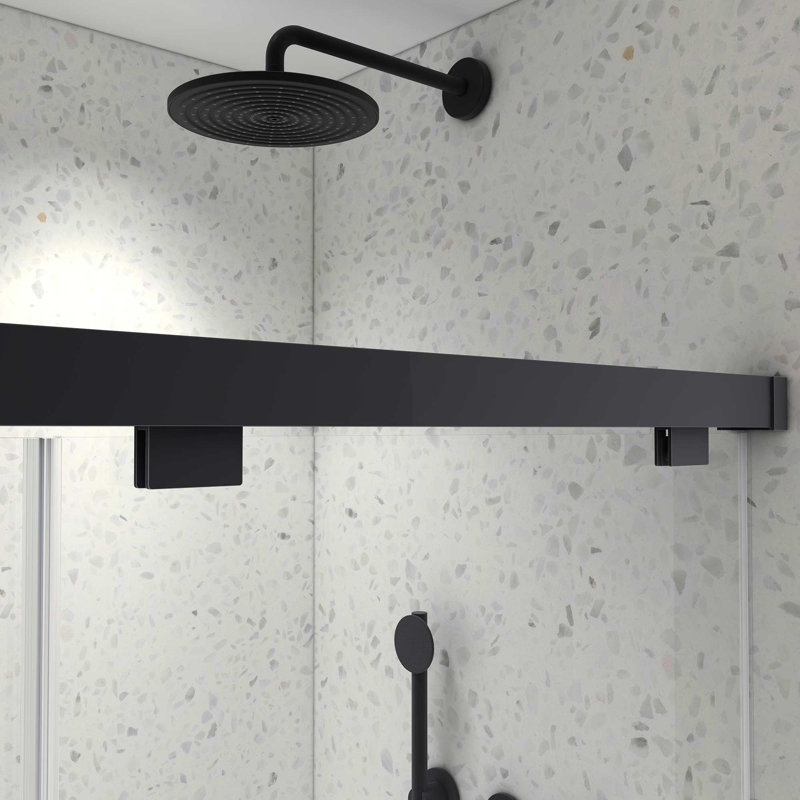 Frameless Double Sliding Shower Door