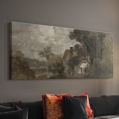 Série paysage - DCC XXXVI - Toile tendue avec châssis - Prêt à être accroché