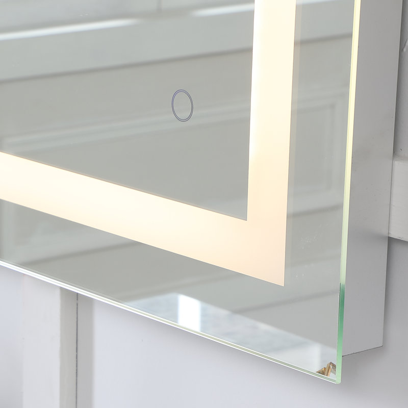 Scoles Flat Wall Mirror, 30" x 30"