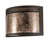 Cristyan Steel Flush Mounted Sconce