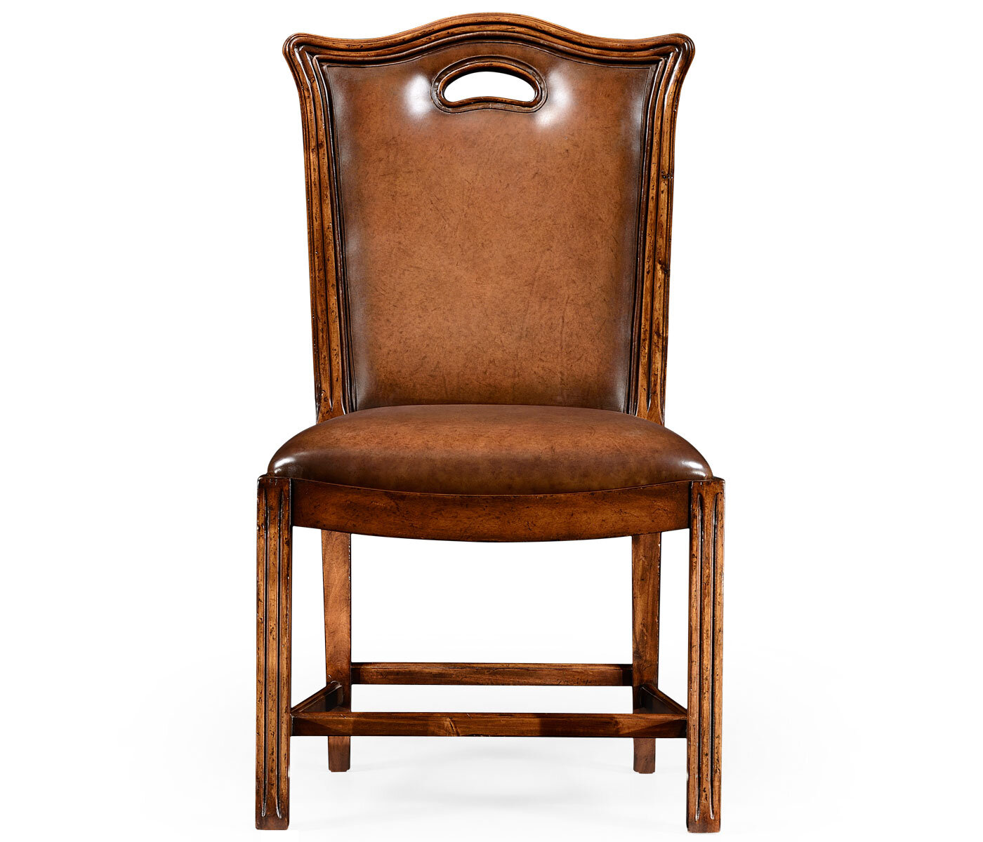 Farmhouse leather dining cheap chairs