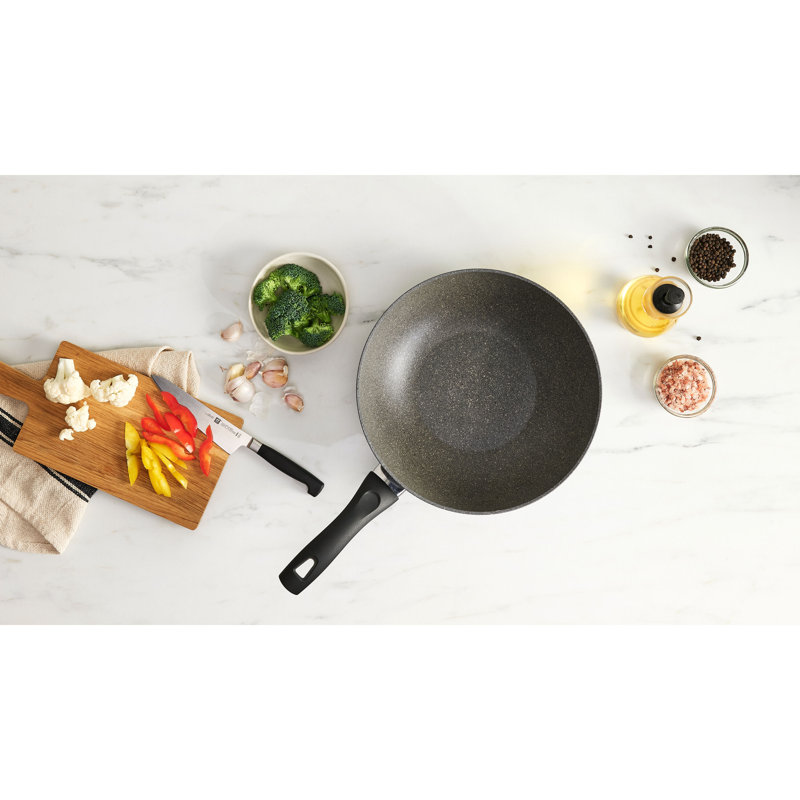 Wok en plastique ZWILLING Cortina Granitium 28 cm / 11 pouces