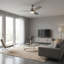 Ikon LED Downrod Ceiling Fan-377974397-377974398