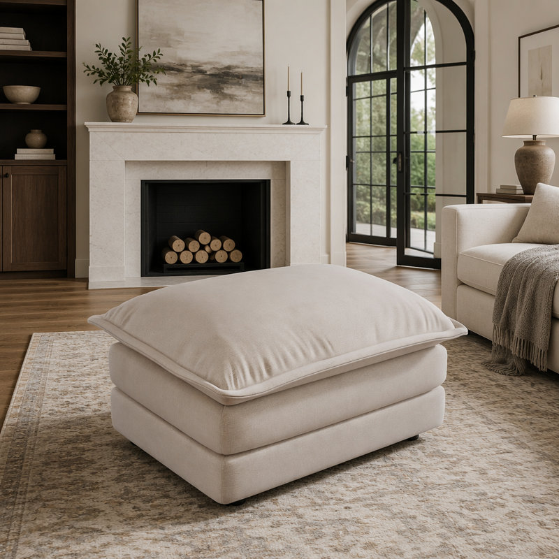 Repose-pieds modulaire Allure, Café clair