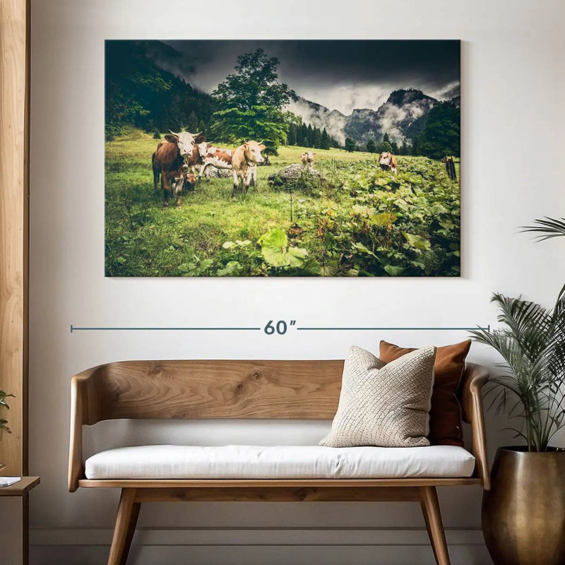 Brampt Cattle Of Tyrol, 34'' H x 51'' W