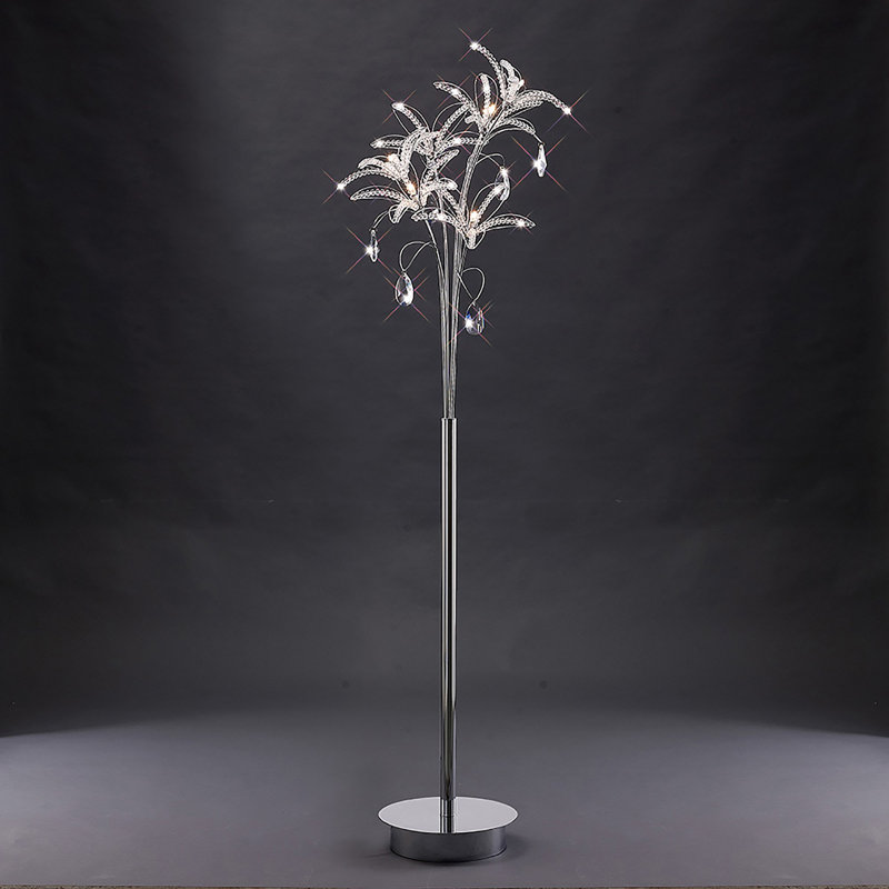 160cm Novelty Floor Lamp, Silver