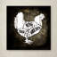 «Butcher Shop III» par LightBoxJournal, reproduction d'art textuel sur toile tendue-21938959