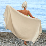 Serviette de plage en coton Astrea