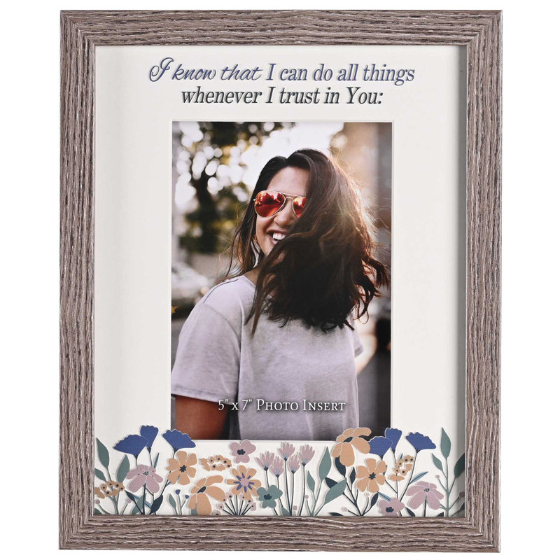 Madux Brown Picture Frame with Mat