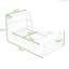 Lit voiture simple en bois avec tablettes de rangement et lattes-1218047814