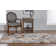 Tapis brun / sable Carina