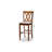Upholstered Counter Stool with Solid Wood Frame-215584927-217710230