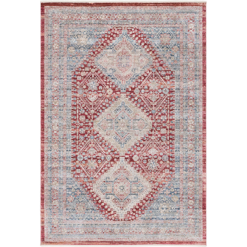 Tapis rouge Afrin, Rectangle 2 pi 2 po x 3 pi 1 po