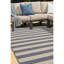 COMPASS STRIPE NAVY 160/230cm-1066934263