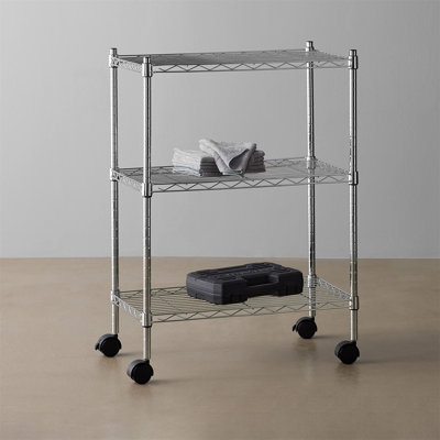 Thaxton 83.18cm H x 58.92cm W Utility Cart with Wheels