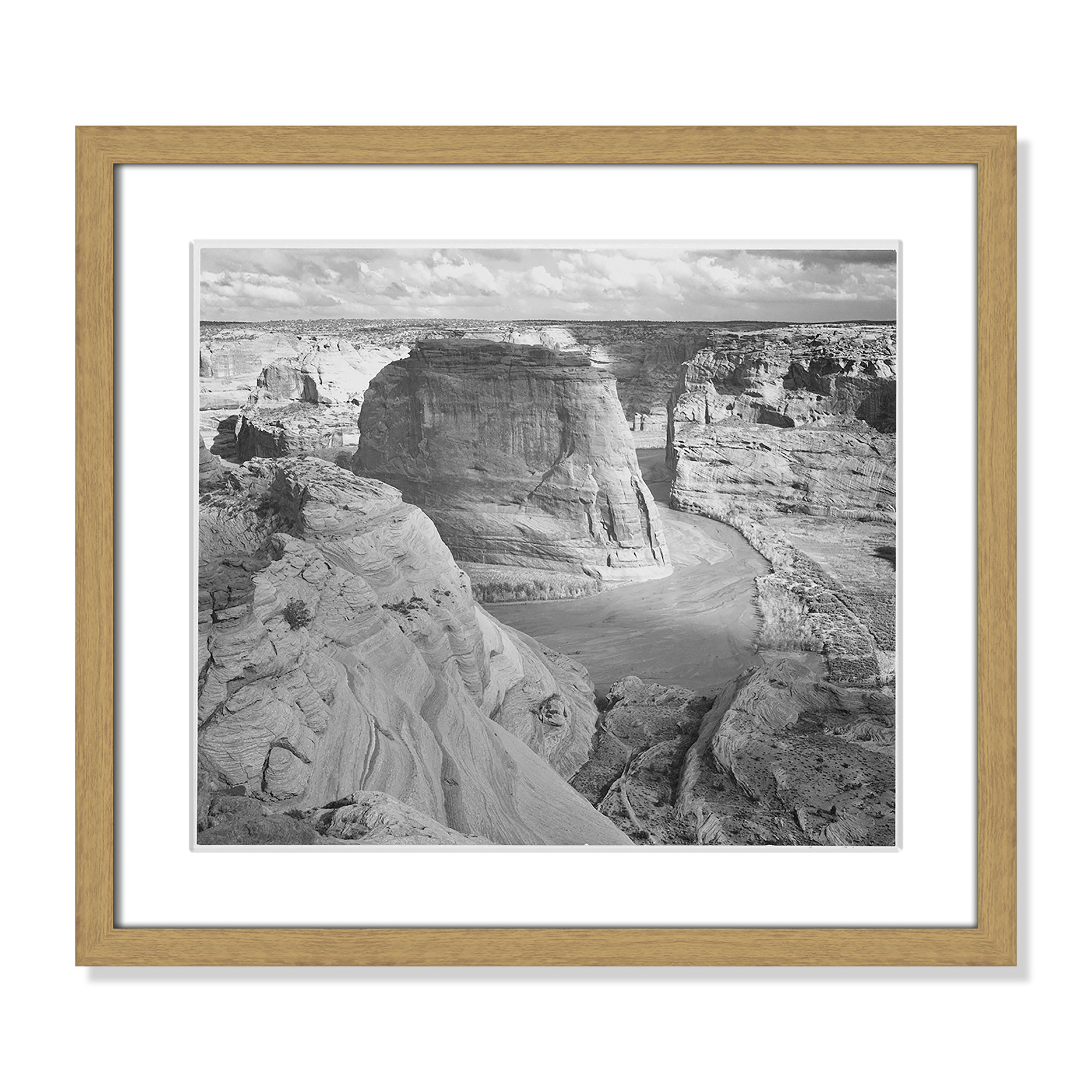 Canyon De Chelly Arizona 2 by Adams, 13" H x 15" W x 0.75" D, Natural