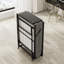 MetalFoldingBedFrameWithFoamMattressOfPockets EasyStorageAndMovableWith4Castors