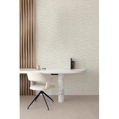 Rouleau de papier peint à motif géométrique abstrait L 33 pi x l 21 po R rass