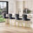 Maghull Upholstered Counter Stool with Metal Frame-1422407911