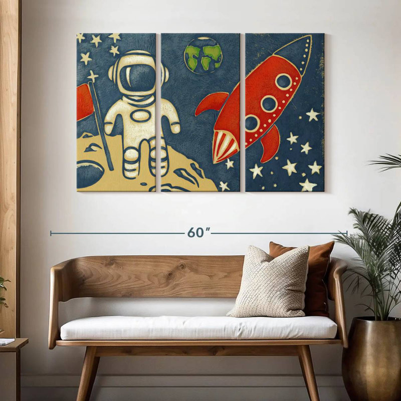 Oberle Space Explorer I, 32" H x 50" W