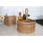 Fahy Rattan Round Flatware Caddy-49673022