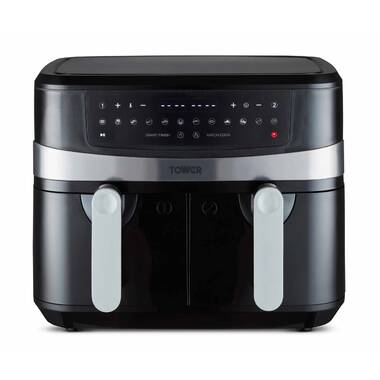 Tower T17137MSH Vortx 8.5L Dual Basket Air Fryer