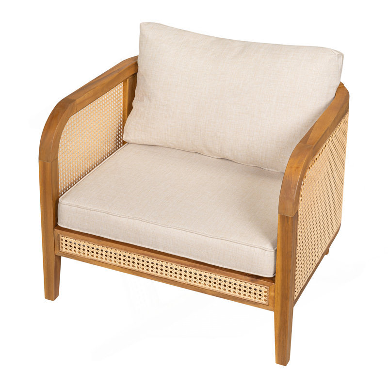 Chaise avec accoudoirs de patio Kirkby