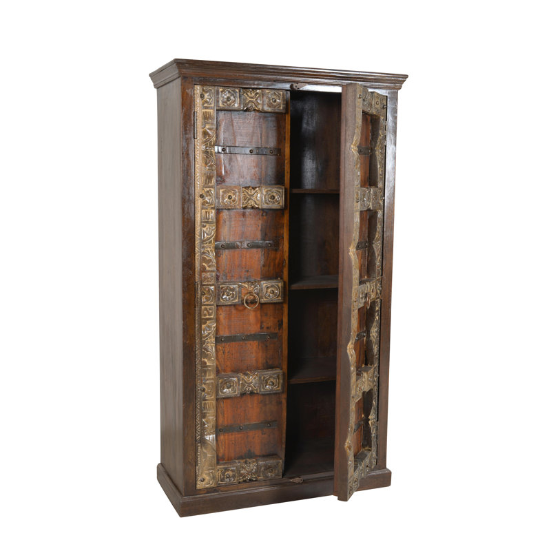 Rivero 2 Door Wood Wardrobe