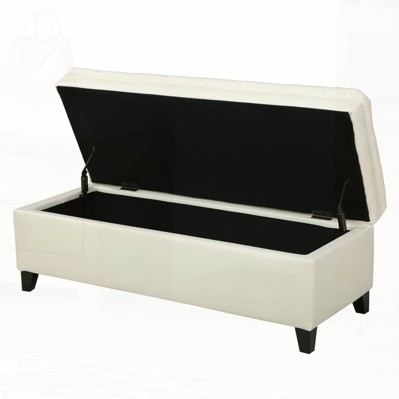 Rectangular bench design, Ivory