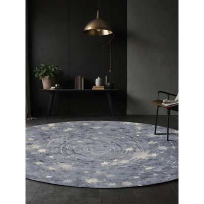 Machine Washable Gray Area Rug