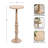 Mango Wood Round Drink Table-119060286