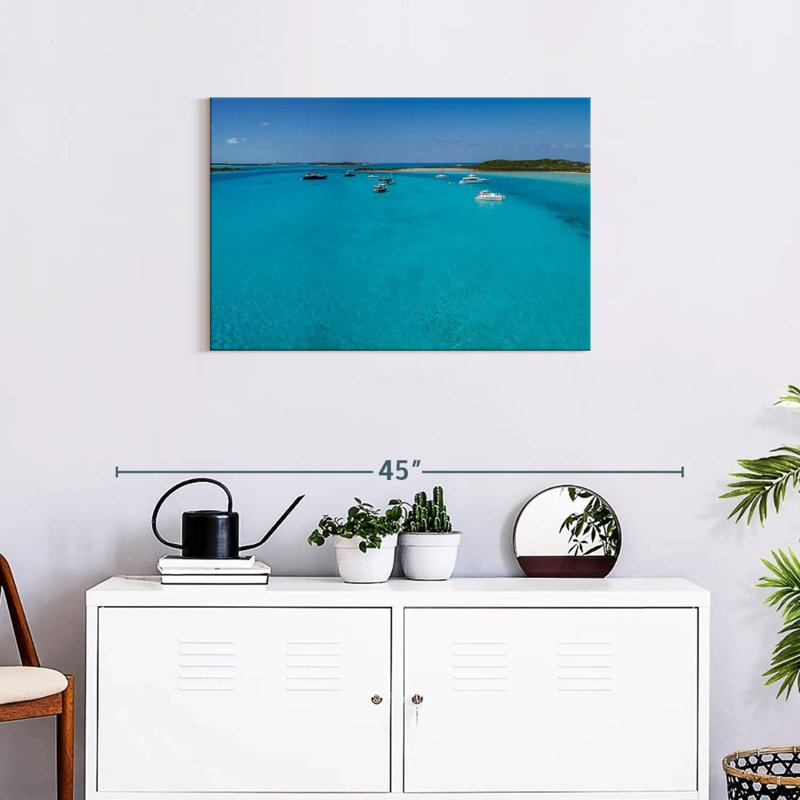 Gillard The Exumas Bahamas, H 20 po x l 30 po