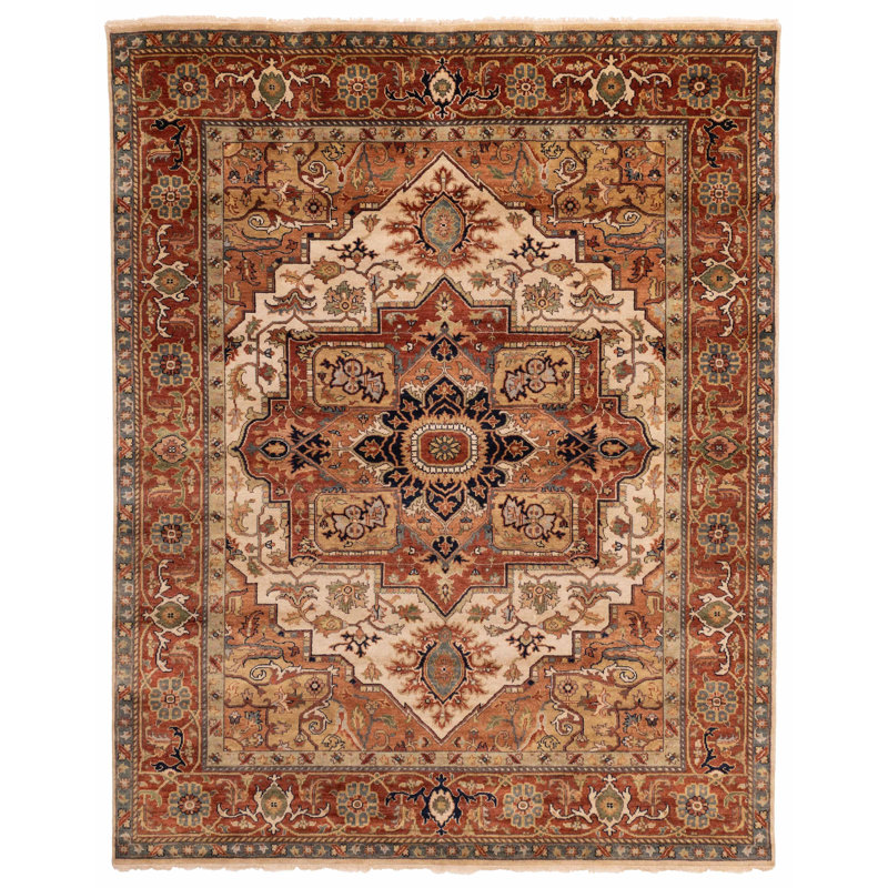 Tapis ivoire Jules Sultane 7 pi 11 po x 9 pi 10 po